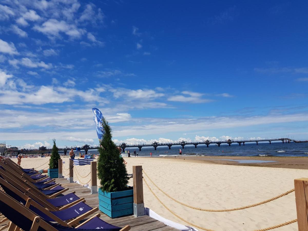 Strandidylle Apartment Mit Meerblick Und Kamin Miedzyzdroje Extérieur photo